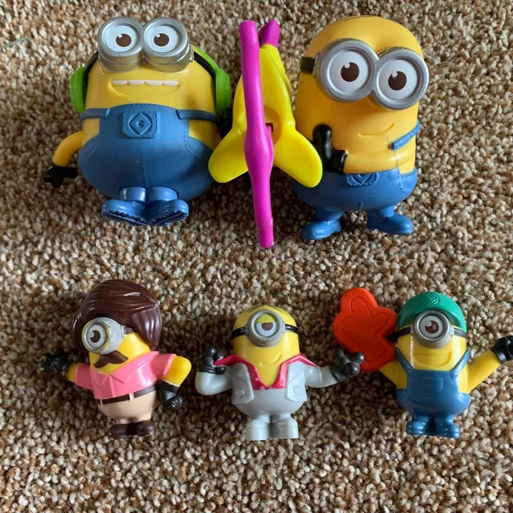 Bundle of 5 McDonald's Minions
